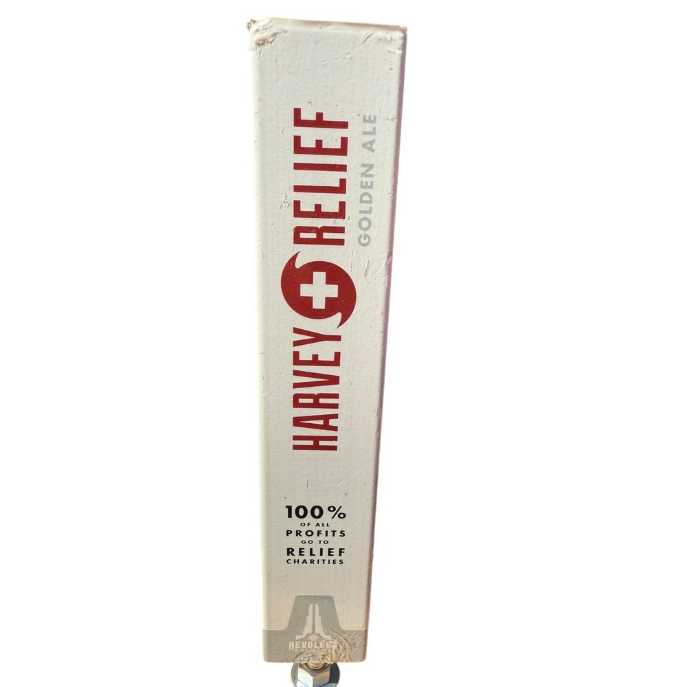 Revolver Brewing Harvey Relief Golden Ale Special‎ Edition Beer Tap Handle Bar